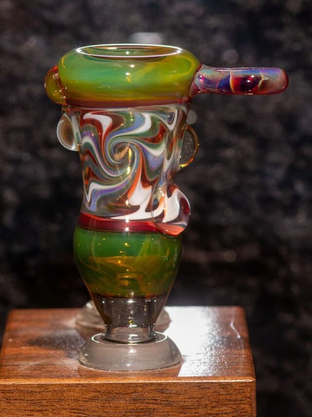 14mm Christmas Wigwag Bong Slide