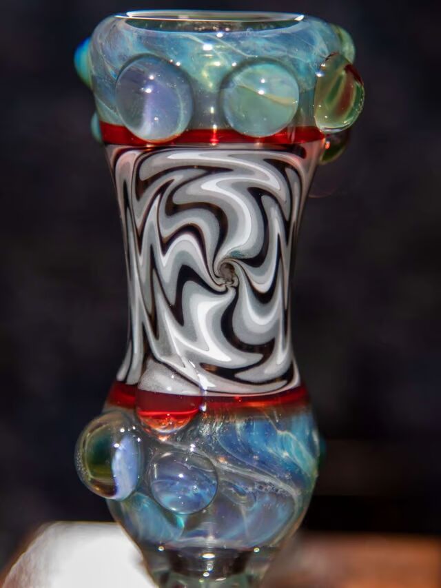 14mm Monochrome Wigwag Bong Slide