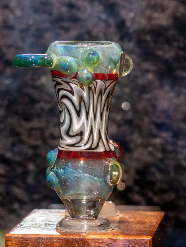 14mm Monochrome Wigwag Bong Slide