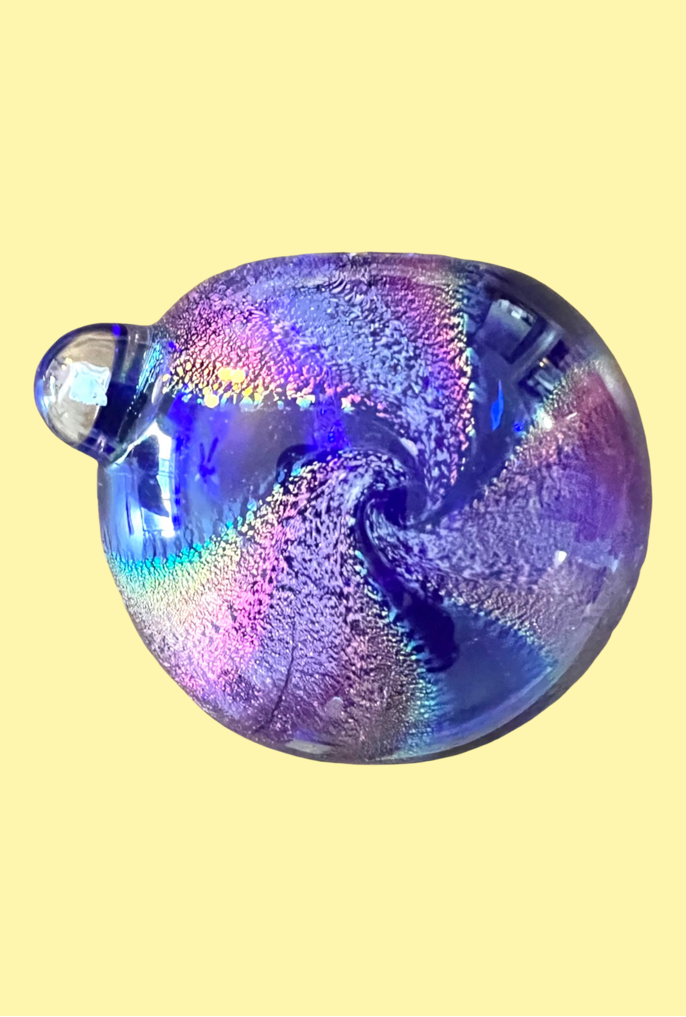 Blue & Purple Crushed Opal Dichro