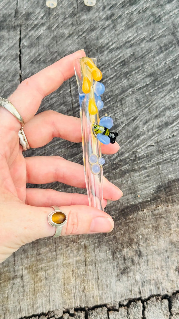 Bee with Honey Drips Chillum