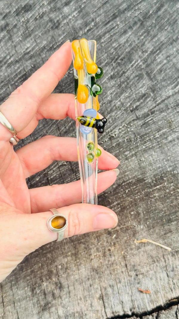 Bee with Honey Drips Chillum