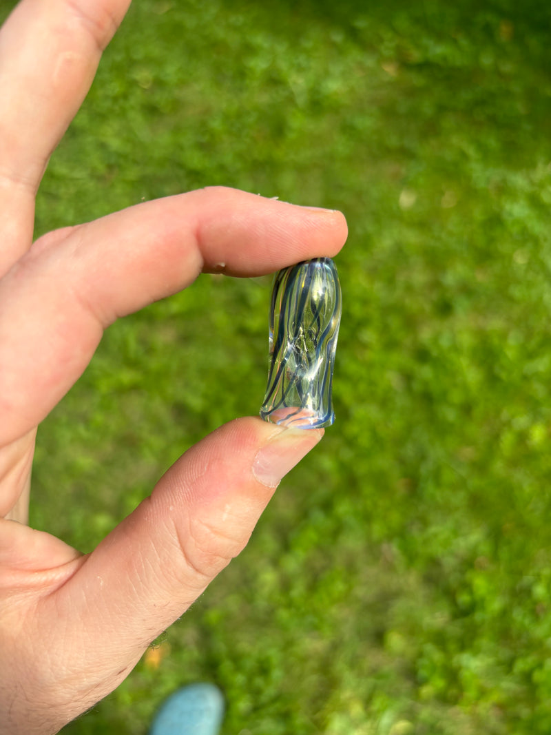 Blue Moon Striped Peak Pivot Top