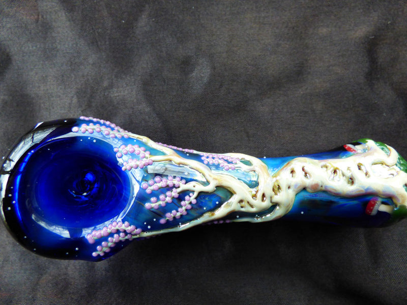 Cherry Blossom Tree Scene Handpipe