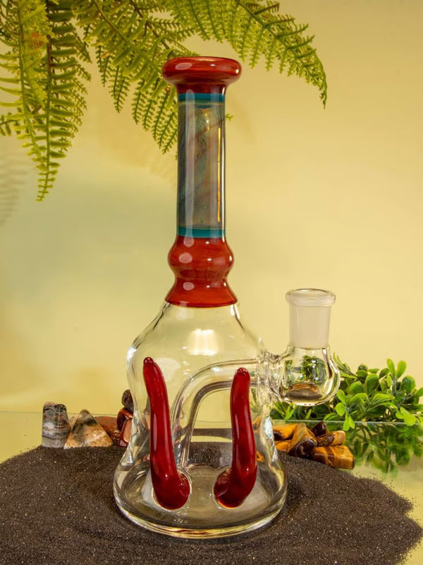 Cherry Brandy Sparkle Mystery Aventurine 14mm Dab Rig