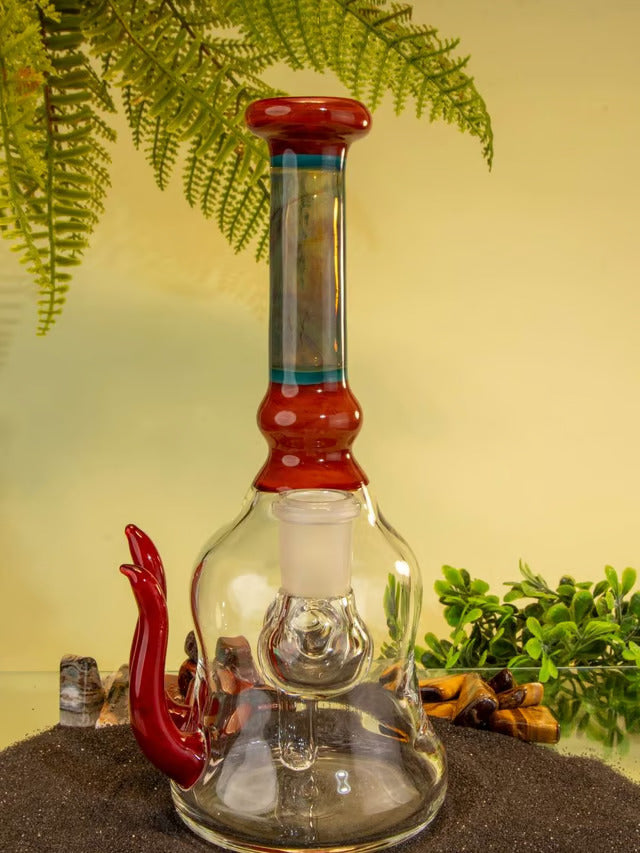 Cherry Brandy Sparkle Mystery Aventurine 14mm Dab Rig