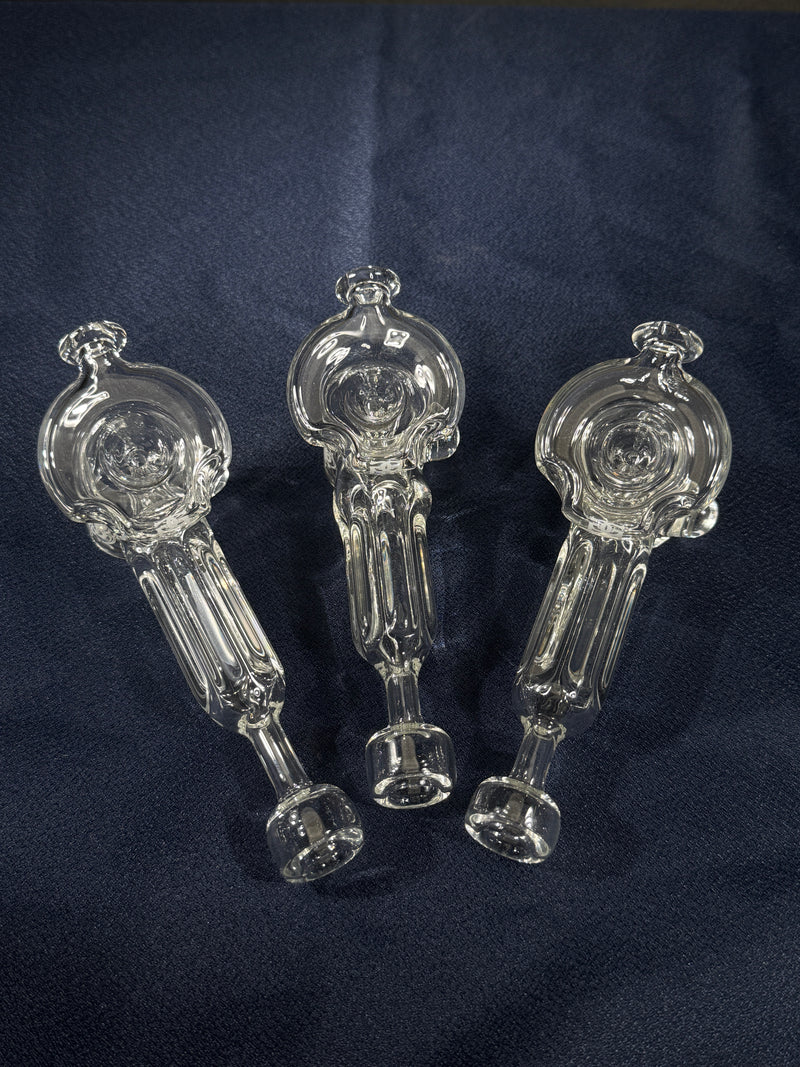 Clear Hammer Hand Pipe
