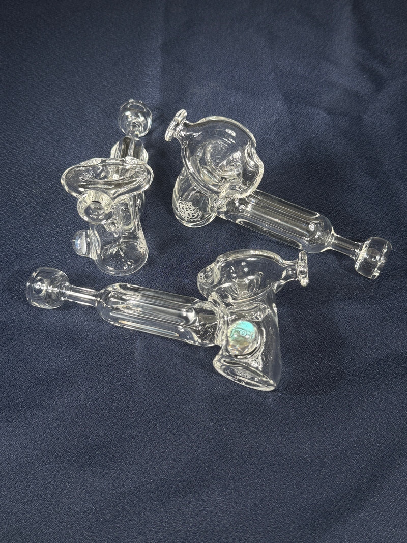Clear Hammer Hand Pipe