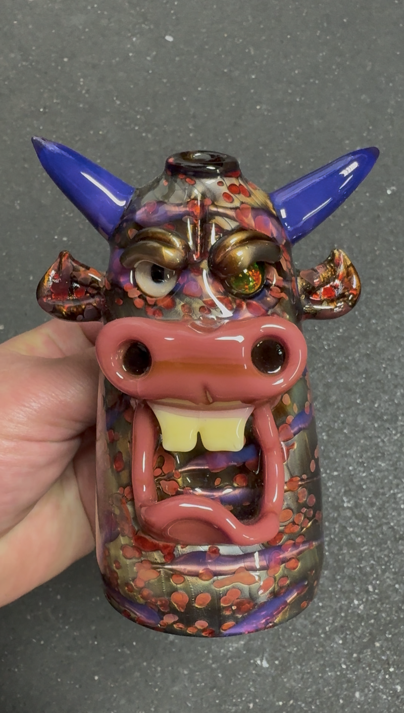 Cow Head 10mm Gill Perc Dab Rig