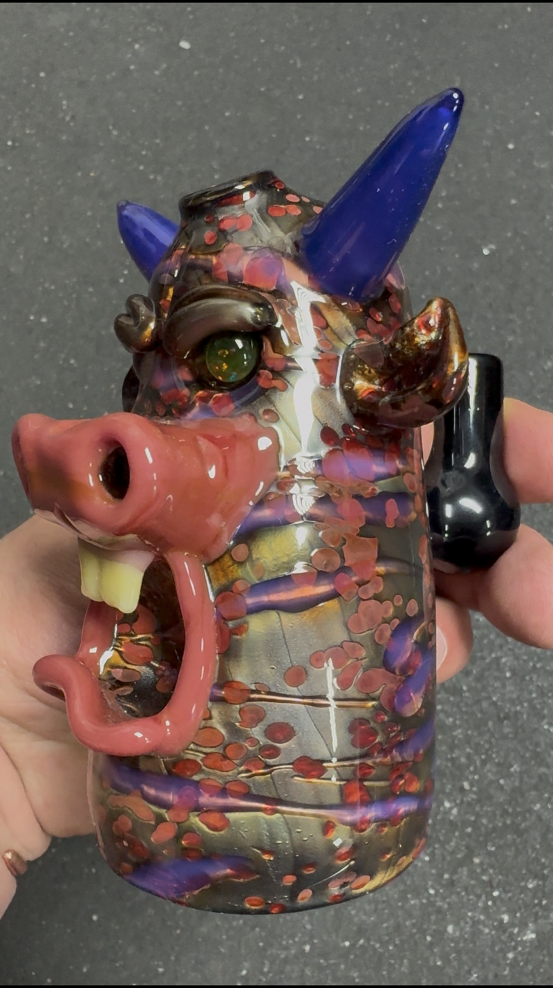Cow Head 10mm Gill Perc Dab Rig