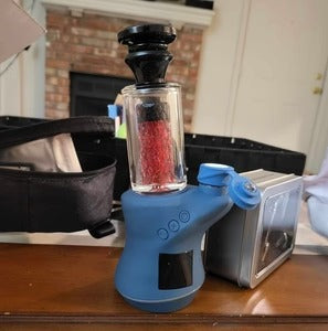 Demon Core Apollo | Hand-Carved Focus Top (Full Crushed Opal Core + Mouthpiece)