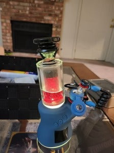 Demon Core Apollo | Hand-Carved Focus Top (Full Crushed Opal Core + Mouthpiece)