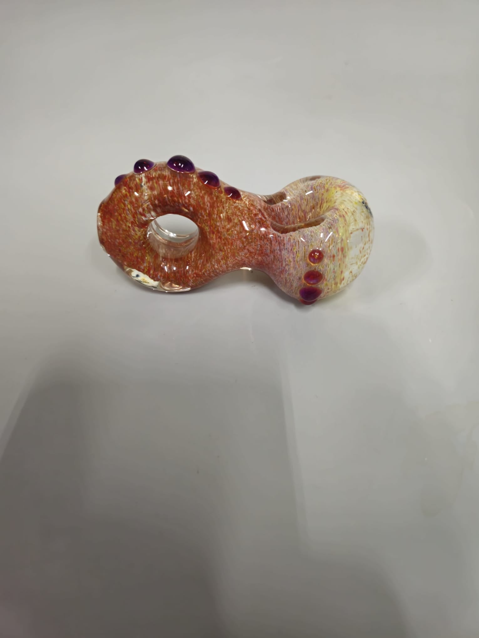 Donut Hole Frit Spoon Pipe