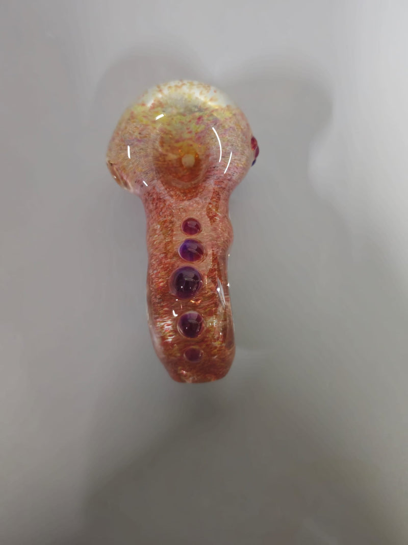 Donut Hole Frit Spoon Pipe