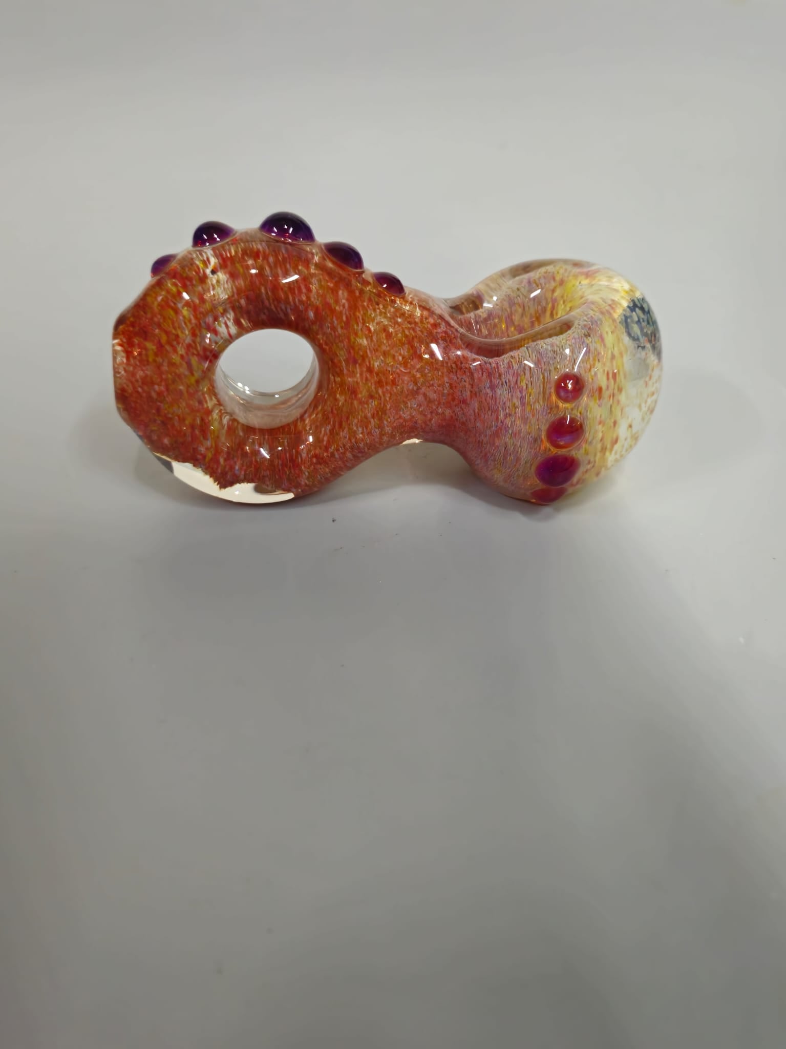 Donut Hole Frit Spoon Pipe