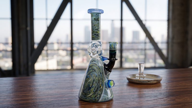 Product Highlight: Erlenmeyer Wig Wag Dab Rig by Sno_glass