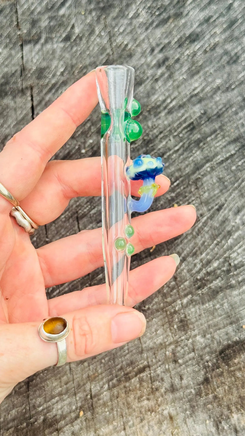 Fancy Mushroom Chillum / One Hitter