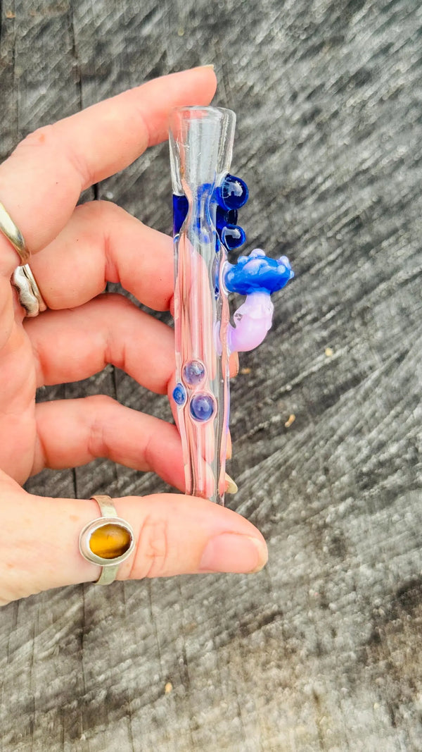 Fancy Mushroom Chillum / One Hitter