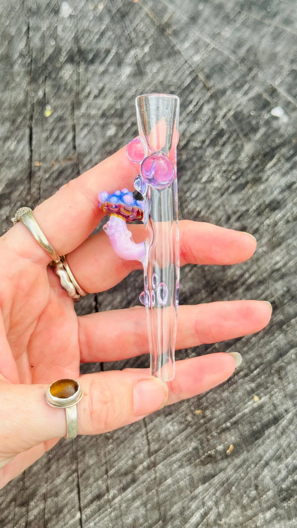 Fancy Mushroom Chillum / One Hitter