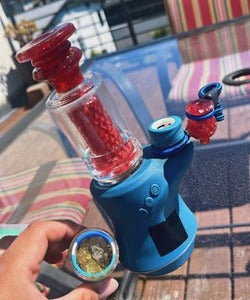 Fire Core Apollo | Hand Carved Focus Top (Full Crushed Opal Core + Mouthpiece)