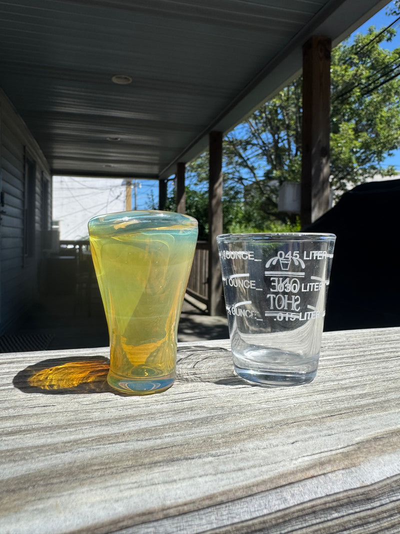 Fumed Glow Shot Glass