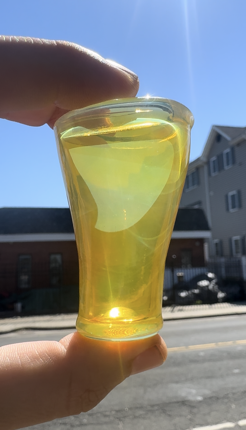 Fumed Glow Shot Glass