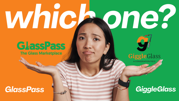 Giggle Glass vs GlassPass: Where to Sell Your Functional Glass?