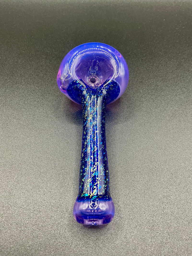 Glass Rainbow Linework  Spoon Pipe