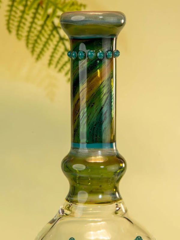 Gold Fumed Galaxy 14mm Dab Rig