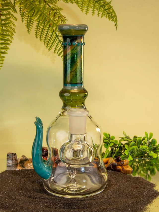 Gold Fumed Galaxy 14mm Dab Rig