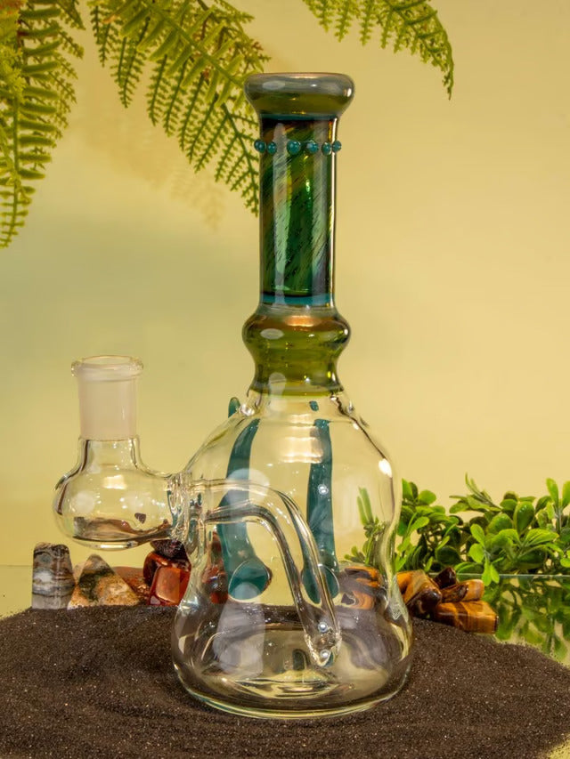 Gold Fumed Galaxy 14mm Dab Rig