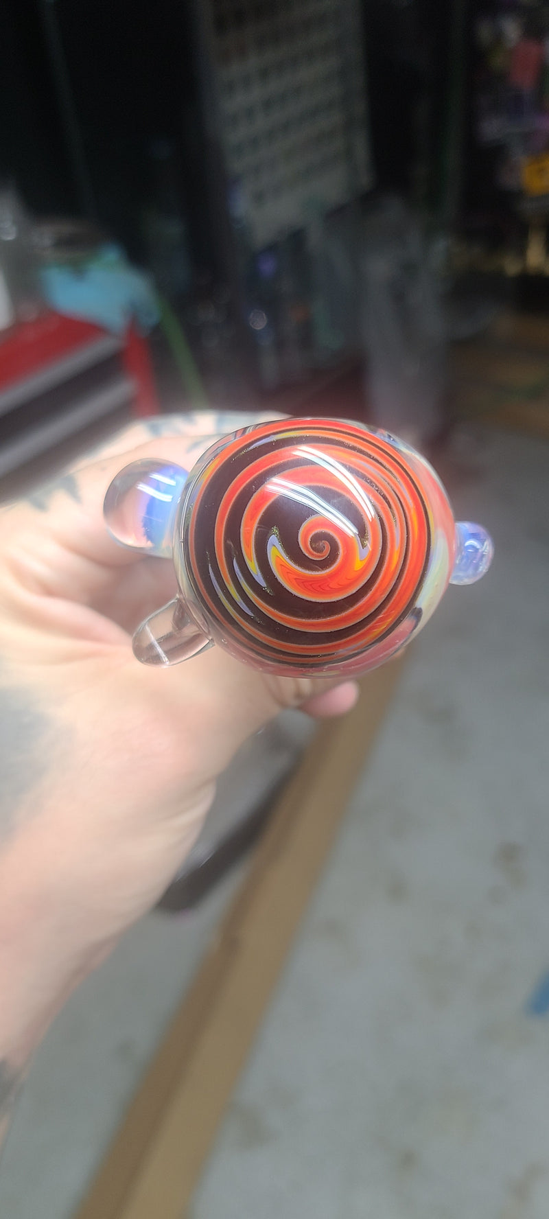Iso Color Twist Majora Spoon Pipe