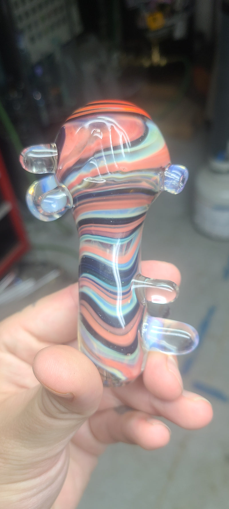 Iso Color Twist Majora Spoon Pipe