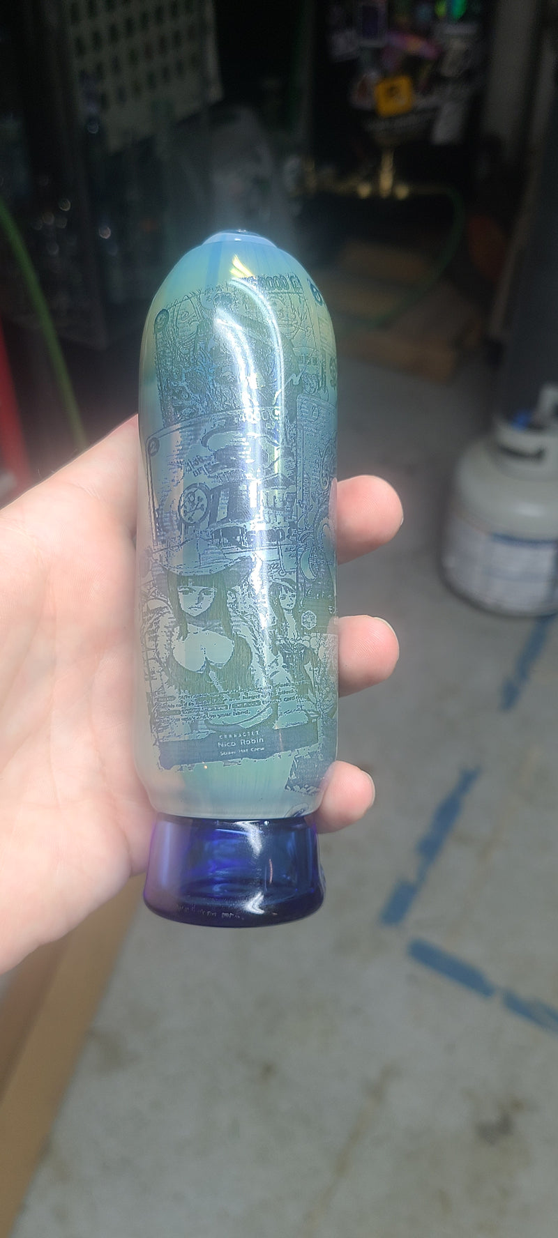 Pirate Card Laser-Etched Puffco Peak Top