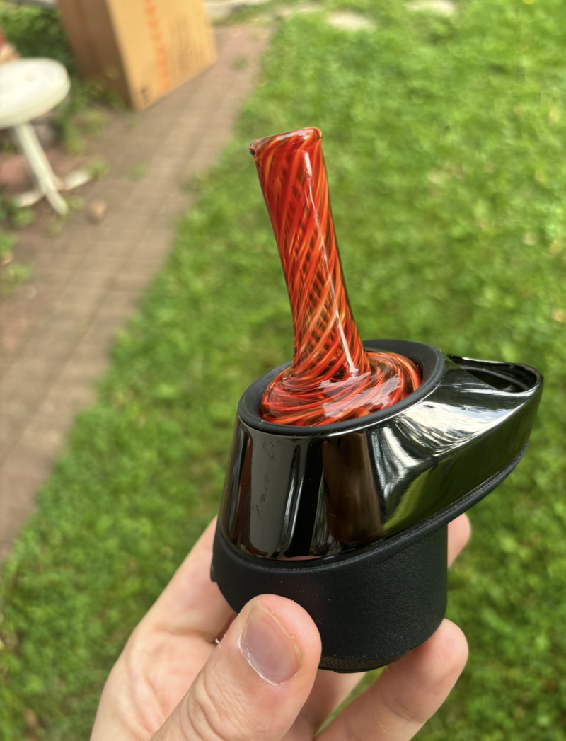 Red Elvis Over White Dry Peak Top