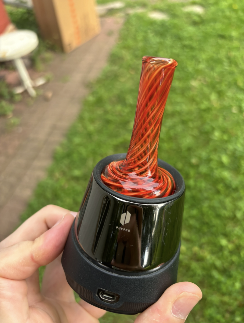 Red Elvis Over White Dry Peak Top