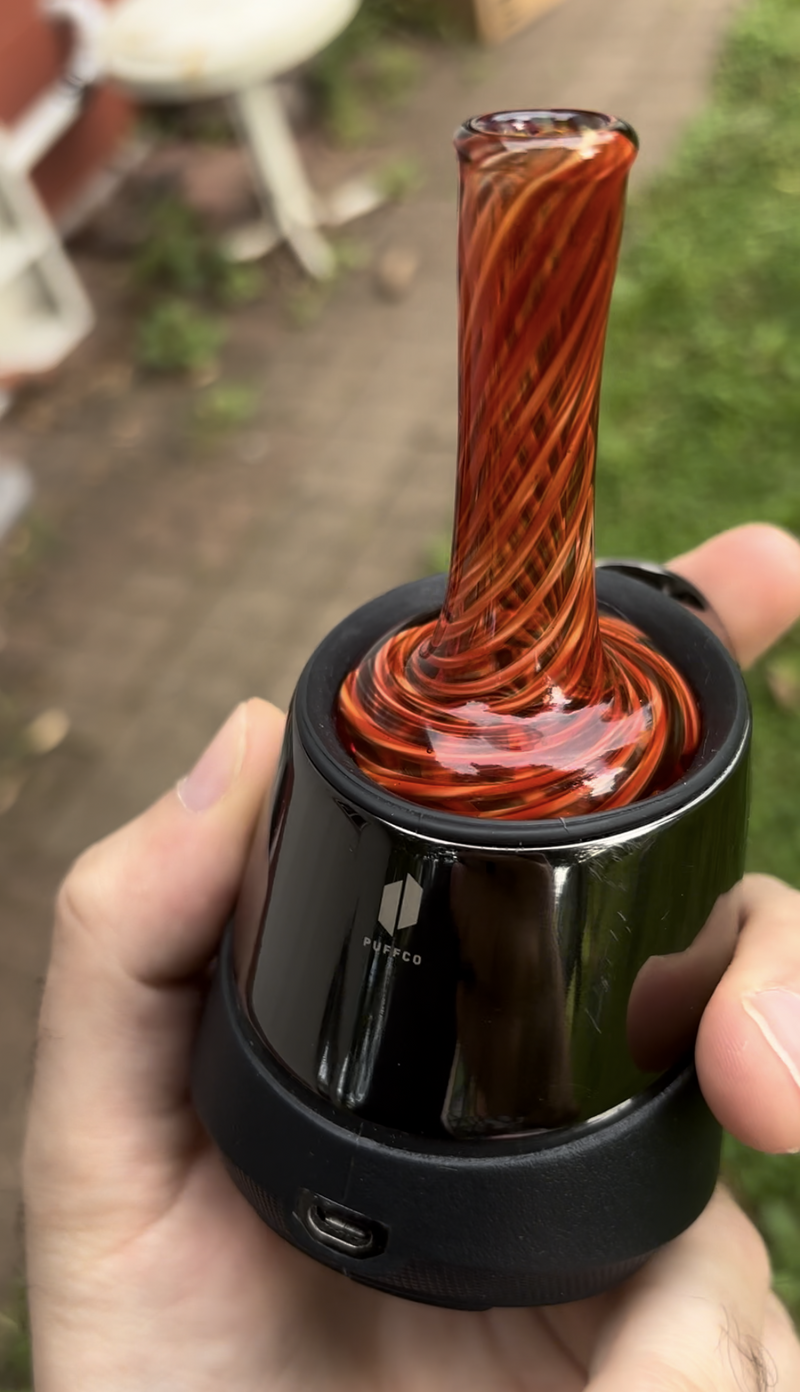 Red Elvis Over White Dry Peak Top