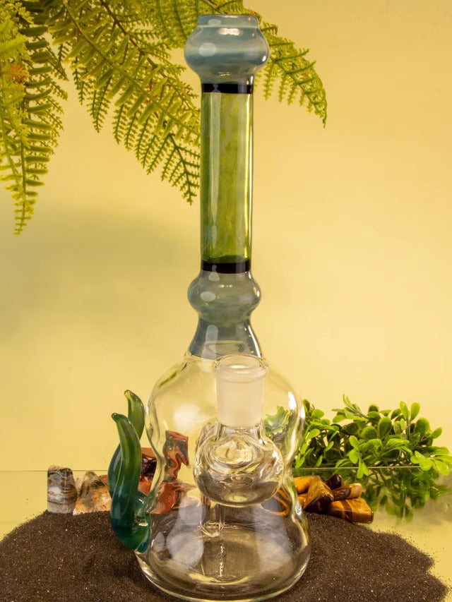 Blue & Green Sparkle Aventurine 14mm Dab Rig