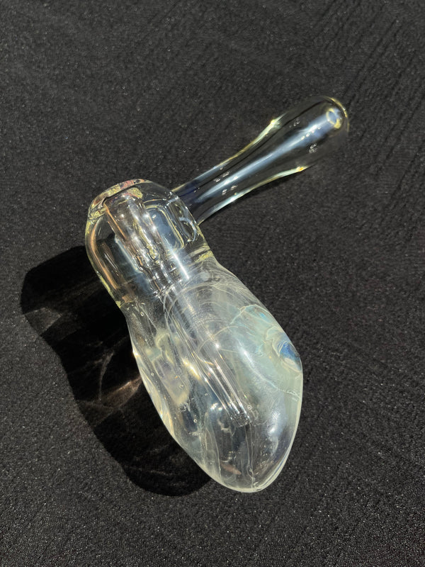 Standing on Silver 10mm Bubbler