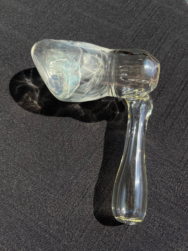 Standing on Silver 10mm Bubbler
