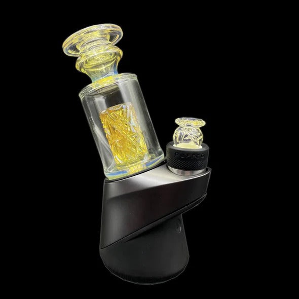 The Ares | Silver Fumed PuffCo Pro Top
