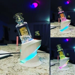 The Ares | Silver Fumed PuffCo Pro Top