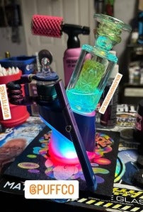 The Ares | Silver Fumed PuffCo Pro Top