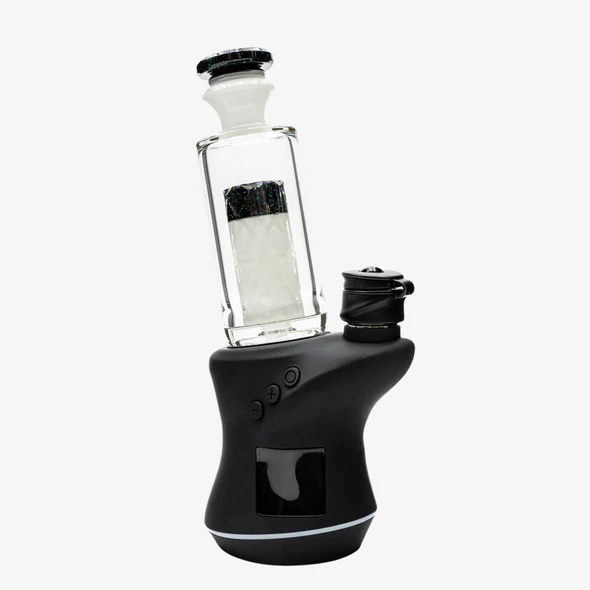 Tuxedo Apollo | Hand- Carved Focus Top (Crushed Opal Capped Core + Mouthpiece)