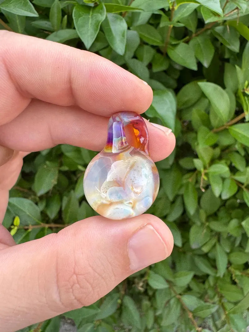 One Of My First Marble Pendants