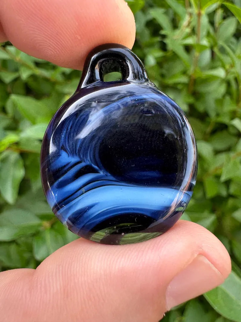 Early Wave Swirl Pendant