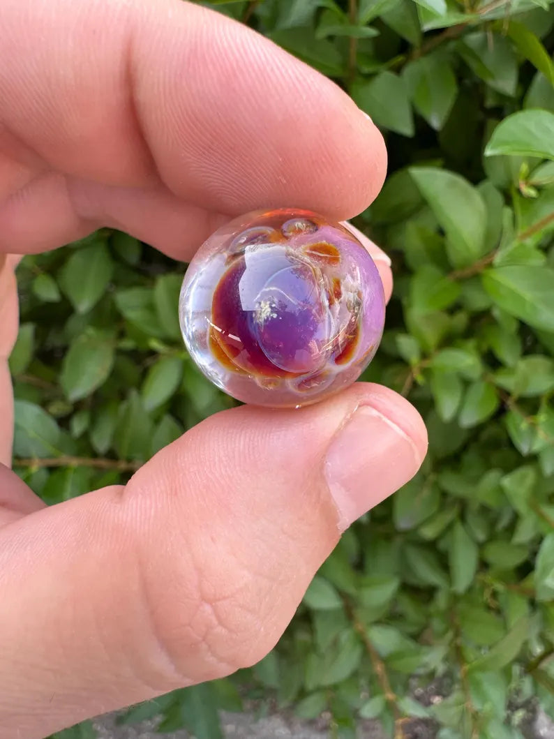 Early Amber Purple Marble