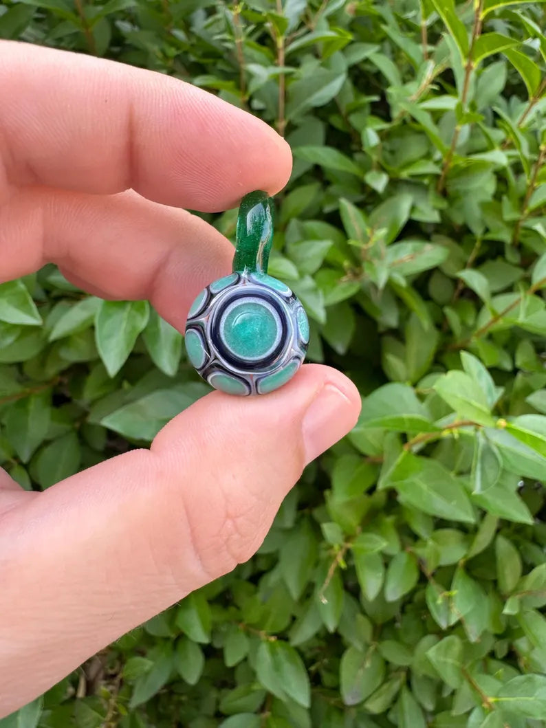Reversible Implosion & Dot Stack Pendant