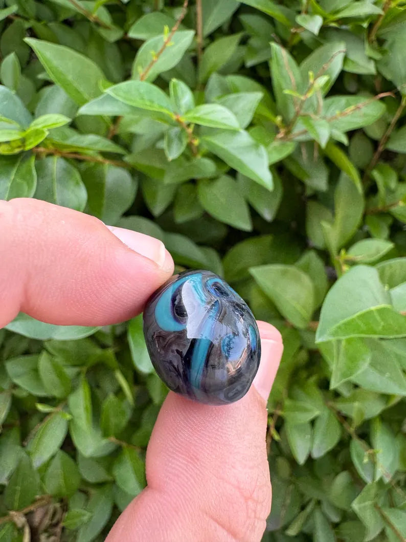 Another Early Dot Stack Bean Marble