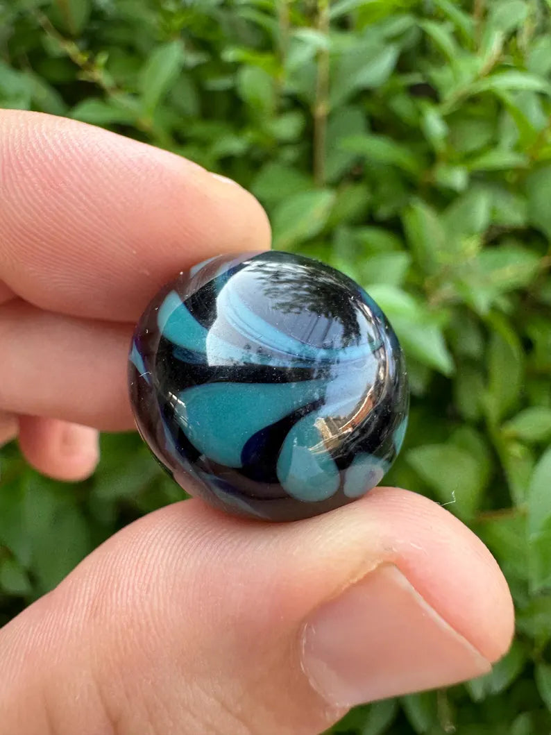 Early Swirl Dot Stack Marble